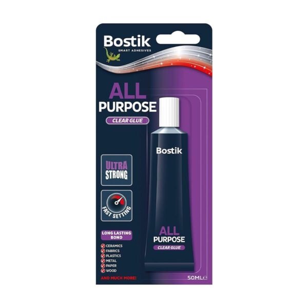 Bostik 2 X All Purpose Adhesive 50ml