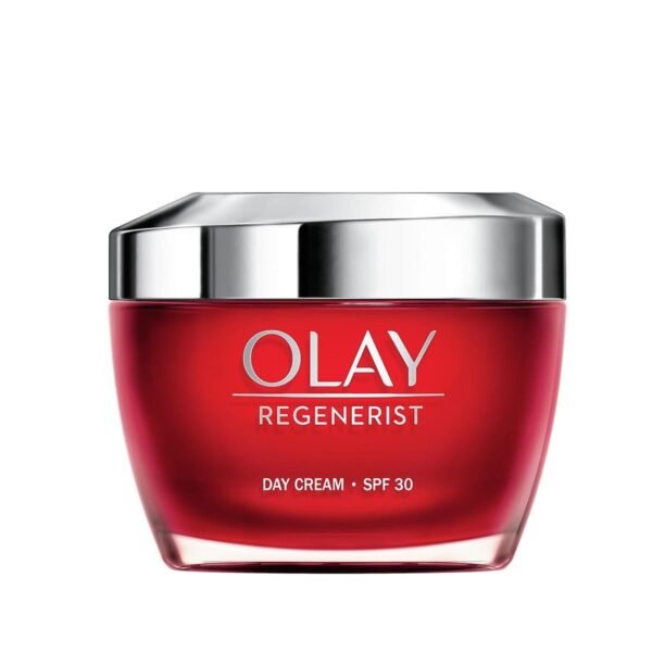 Olay Regenerist Day Face Cream With SPF30, Unique Formula With Vitamin B3 & Niacinamide, Instantly Hydrates For 24H, 50ml