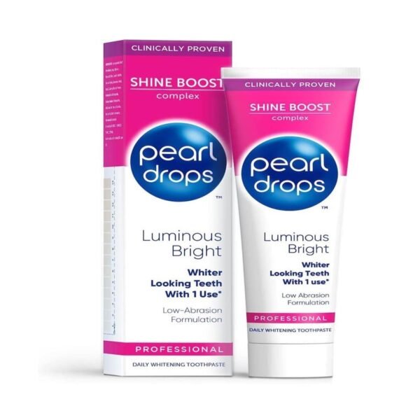 Pearl Drops Luminous Bright Professional Daily Toothpaste, 75ml