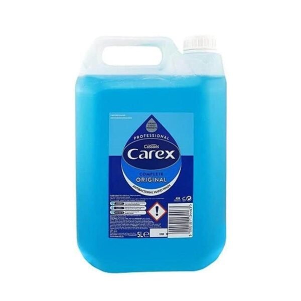 Carex Original Professional Antibacterial Hand Wash - Bulk Buy Eco Refill, Gentle & Effective Liquid Hand Soap (2 X 5L)