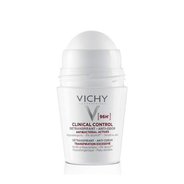 Vichy Clinical Control 96HR Protection Anti-Perspirant Roll On Deodorant 50ml - Image 2