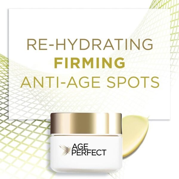 L’Oréal Paris Age Perfect Collagen Expert Retightening Day Cream 50+, Firmer, Supple, Moisturised and Hydrated Skin, Collagen AA Fractions, 50ml - Image 2