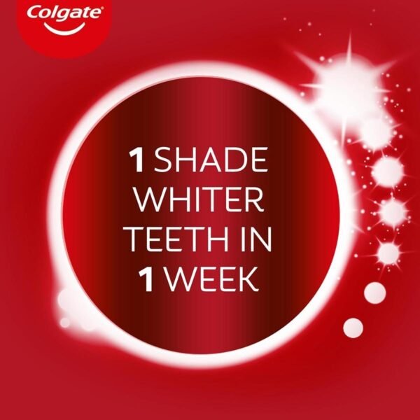 Colgate Max White One Whitening Toothpaste, Teeth Whitening Toothpaste with a Clinically Proven Formula, Removes up to 100% of Surface Stains, 1 Shade whiter in 1 week, 75ml (Pack of 3) - Image 2