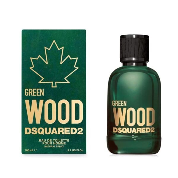 Dsquared2 Green Wood Eau De Toilette 100ml - Image 2