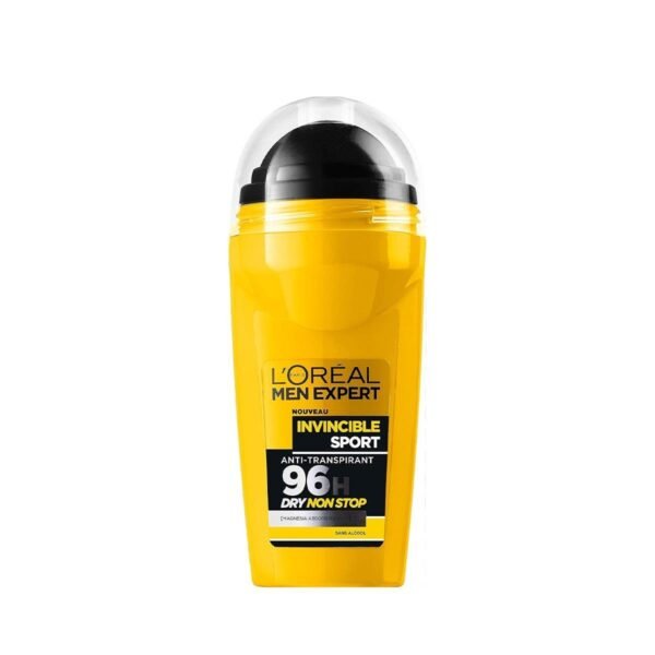 L'Oréal Men Expert Invincible Sport Deodorant Ball 50 ml - Pack of 3 - Image 2