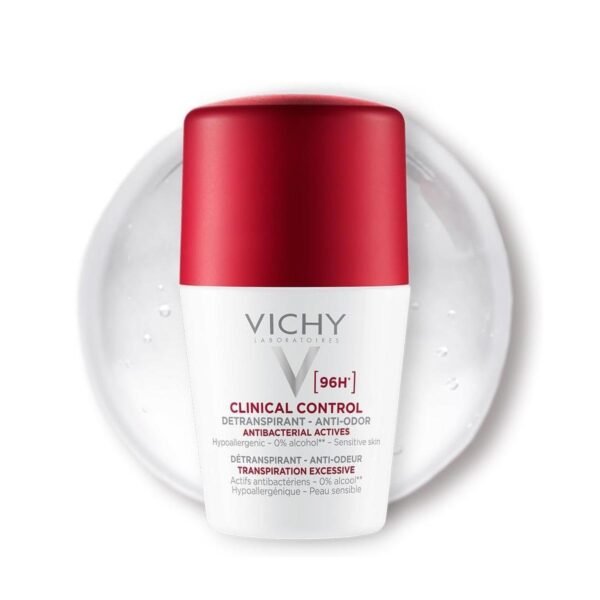 Vichy Clinical Control 96HR Protection Anti-Perspirant Roll On Deodorant 50ml - Image 3