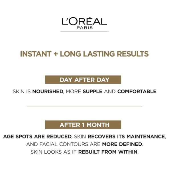 L’Oréal Paris Age Perfect Collagen Expert Retightening Day Cream 50+, Firmer, Supple, Moisturised and Hydrated Skin, Collagen AA Fractions, 50ml - Image 3