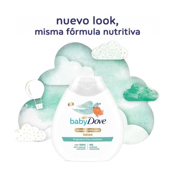 Baby Dove Sensitive Moisture Fragrance Free Lotion, 200 ml - Image 3