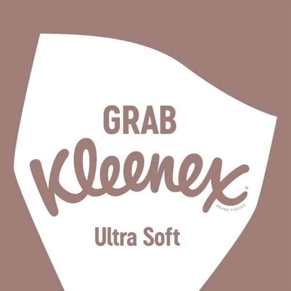Kleenex Tissues - Ultra Soft Tissues, 12 Tissue Boxes (768 Facial Tissues) - Image 3