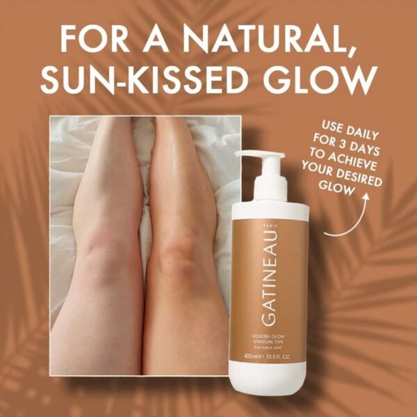 Gatineau - Total Body Glow Collection Skincare Gift Set, with Tan Accelerating Lotion (400ml) & Golden Glow Gradual Tan (400ml) - Image 4